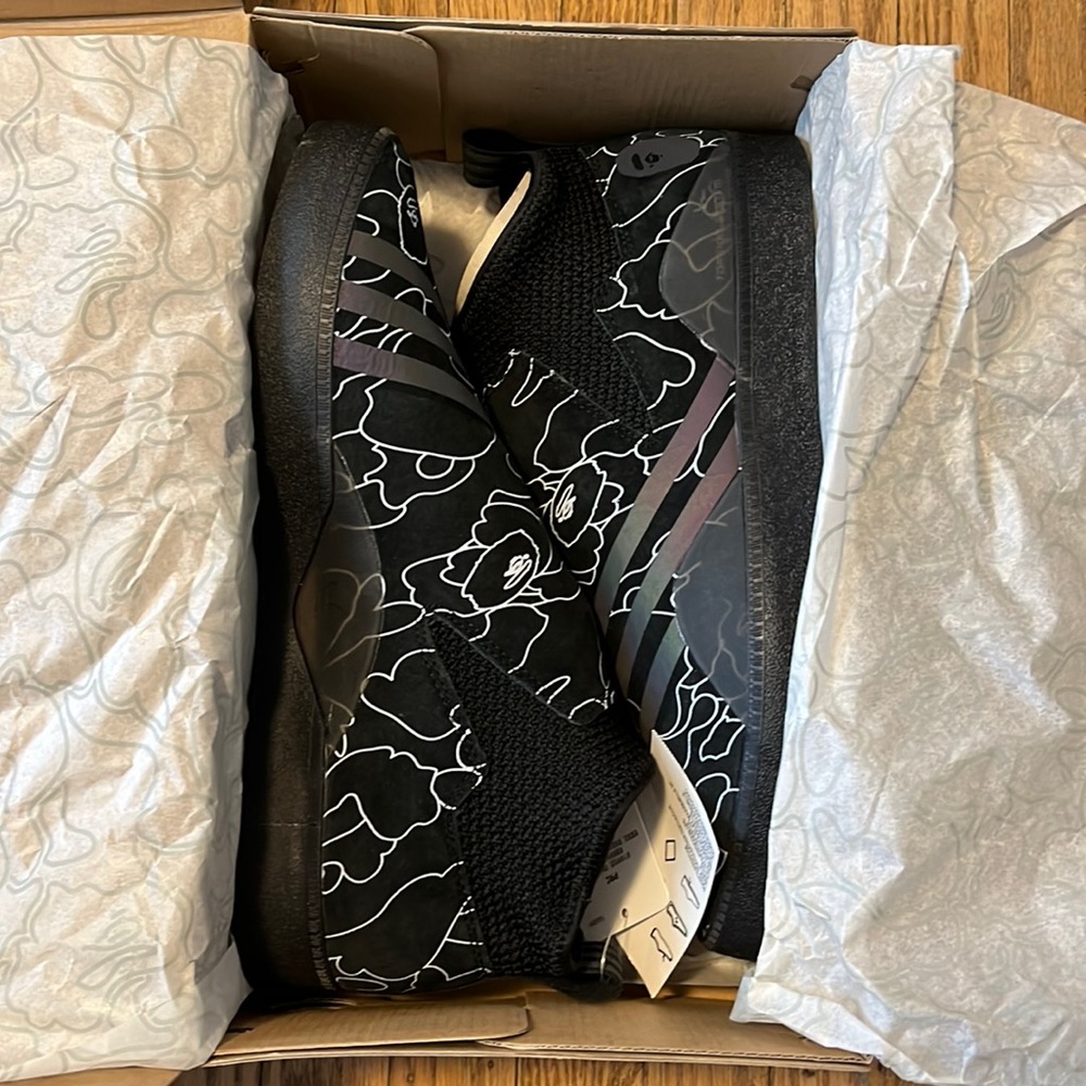 NWT Deadstock Adidas x Bape 3ST.002 size Mens US 9